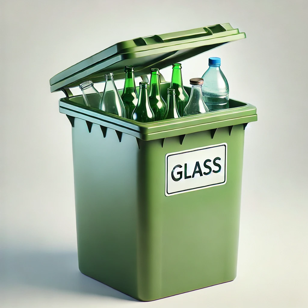 Glass Bin