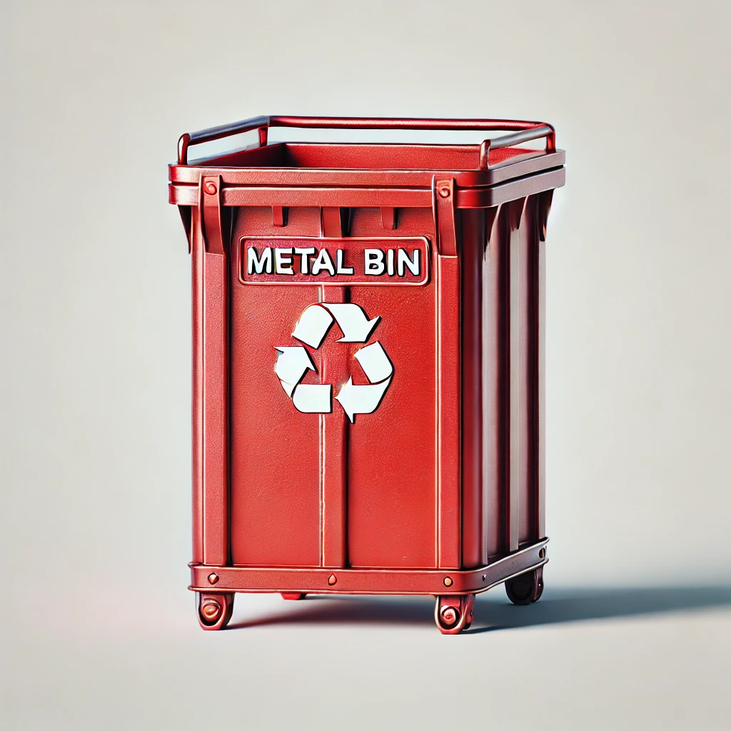 Metal Bin